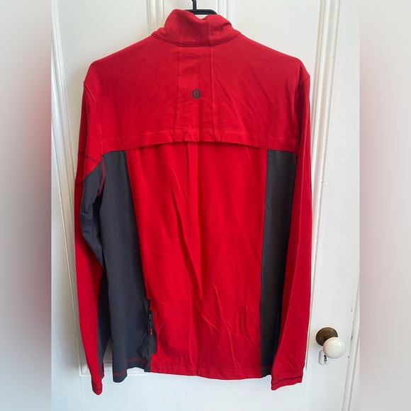 Lululemon Red Half-zip Pullover - Well maintained - missing inside tag - Picture 2 of 6